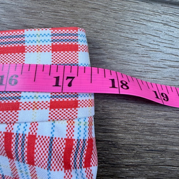 Peter Millar Women's Bermuda Golf Shorts, Wicking,Plaid, Sz 10 NWT Performance - Picture 11 of 13